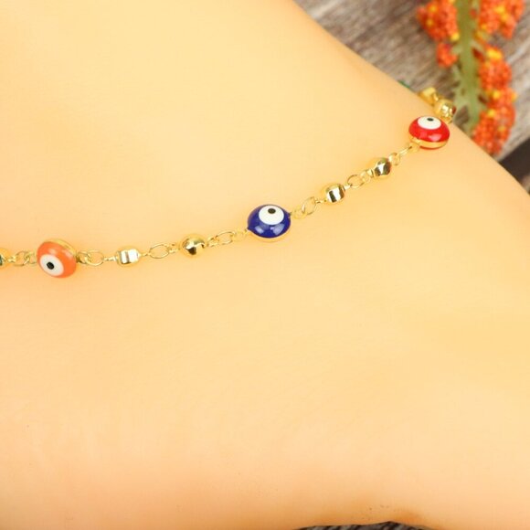"Elegant Handmade Anklet – Delicate Jewelry for Women, MAR091586 - Picture 5 of 10